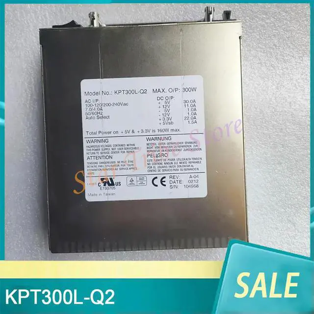 Alt view image 4 of 6 - 300W KPT300L-Q2 Redundant Server Power Supply
