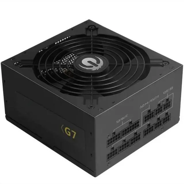 Alt view image 4 of 6 - GW-ATX750BL 750W Power Supply G7 750W Gold 80PLUS Full Module Power Supply