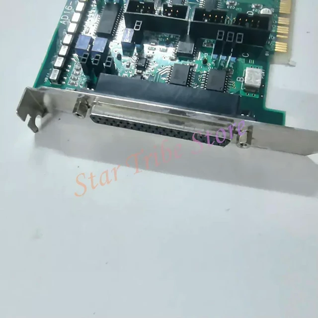 Alt view image 6 of 6 - AD16-16(PCI)E NO.7106A Data Acquisition Card - Fast Shipping