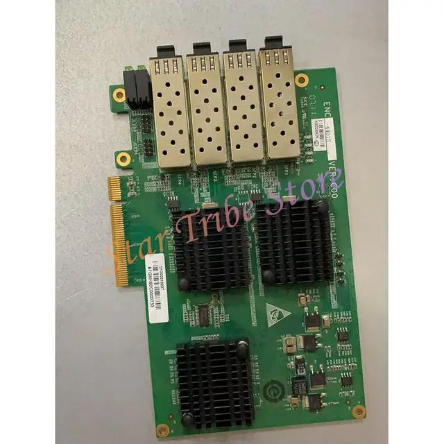 Alt view image 6 of 6 - 4-Port Gigabit Ethernet Card ENC-4401S 100% Tested Fast Ship