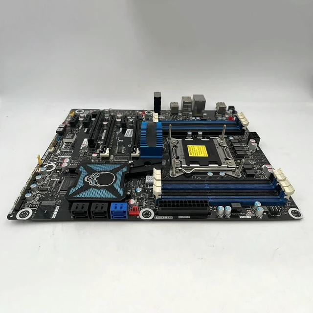 Alt view image 5 of 6 - X79 DX79TO Skull System High-end Luxury Motherboard Support E5 I7 3960X LGA 2011 DDR3