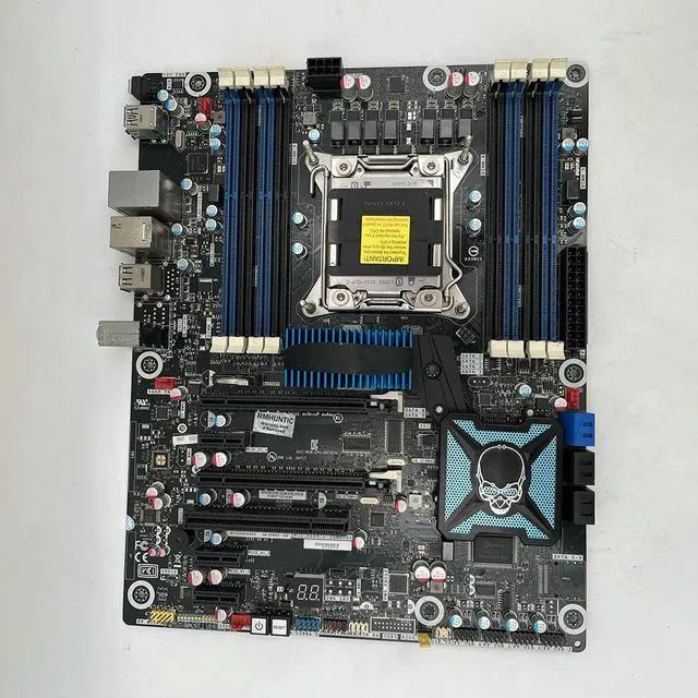 Alt view image 6 of 6 - X79 DX79TO Skull System High-end Luxury Motherboard Support E5 I7 3960X LGA 2011 DDR3