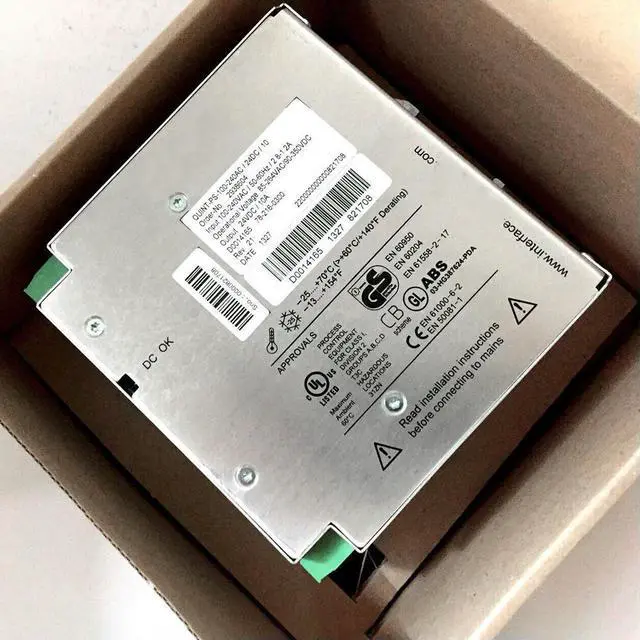 Alt view image 4 of 6 - 2938604 Switching Power Supply QUINT-PS-100-240AC/24DC/10 QUINT POWER 24VDC/10A