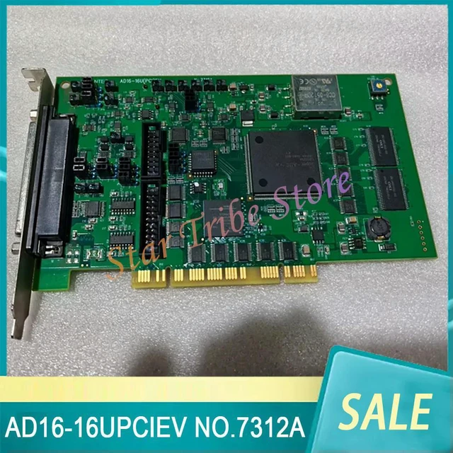 Alt view image 4 of 6 - AD16-16UPCIEV NO.7312A Data Acquisition Card