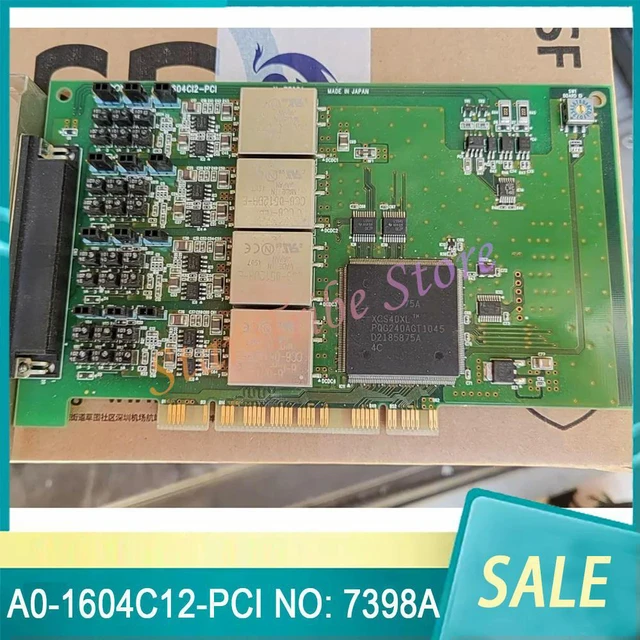 Alt view image 4 of 6 - A0-1604C12-PCI NO: 7398A Data Collection Card