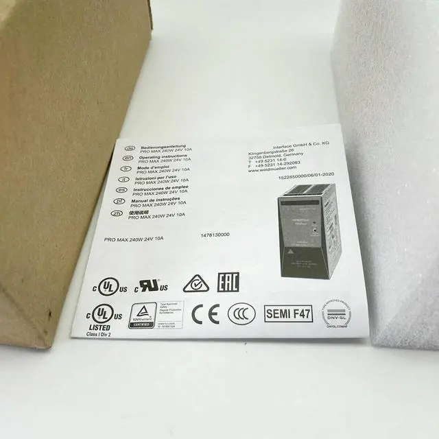 Alt view image 5 of 6 - PRO MAX 240W 24V 10A 1478130000 Switching Power Supply
