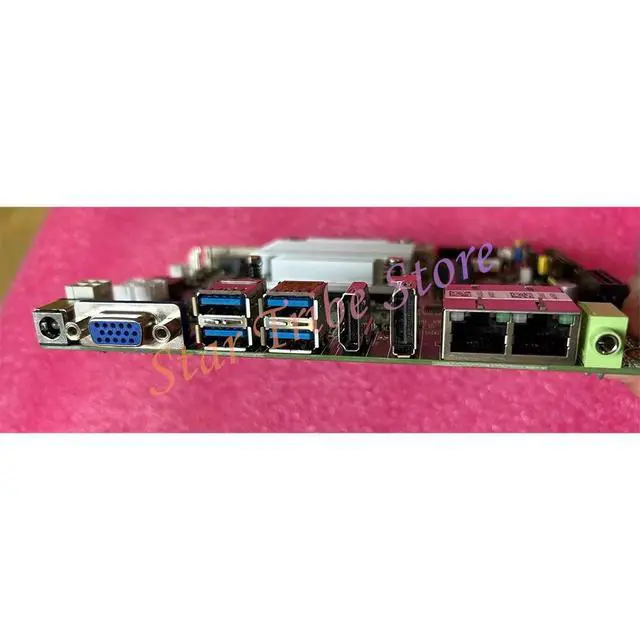 Alt view image 5 of 6 - N3350 Integrated CPU Industrial Control Motherboard Dual Network Ports AIMB-217 REV A1 AIMB-217N1801-T
