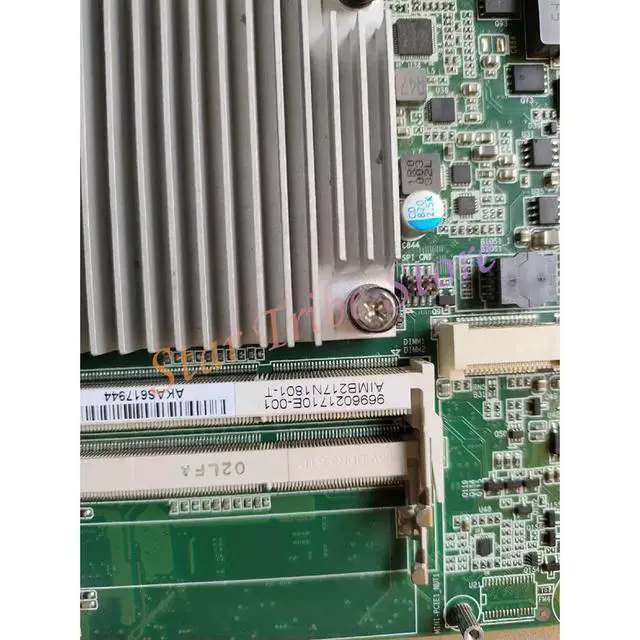 Alt view image 6 of 6 - N3350 Integrated CPU Industrial Control Motherboard Dual Network Ports AIMB-217 REV A1 AIMB-217N1801-T