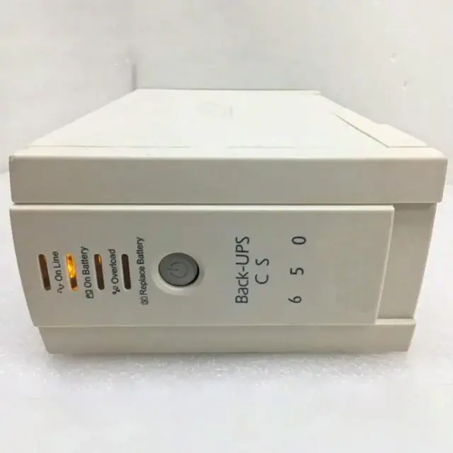 Alt view image 6 of 6 - Back-UPS CS 650V Uninterruptible Power Supply BK650AS