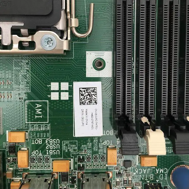 Alt view image 5 of 6 - PowerEdge T420 TT5P2 3015M 03015M CPKXG 0CPKXG 61VPC 061VPC Server Motherboard