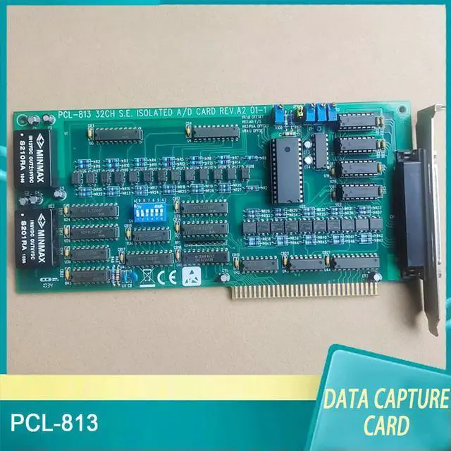 Alt view image 6 of 6 - PCL-813 REV.A2 Data Capture Card 32-Channel Single Ended Isolated AD Card Converter
