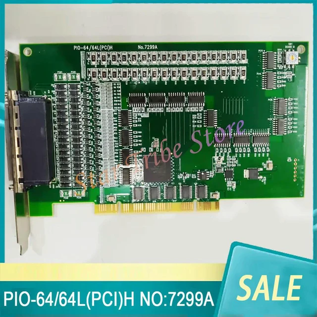 Alt view image 4 of 6 - High Performance Data Acquisition Card PIO-64/64L(PCI)H NO:7299A