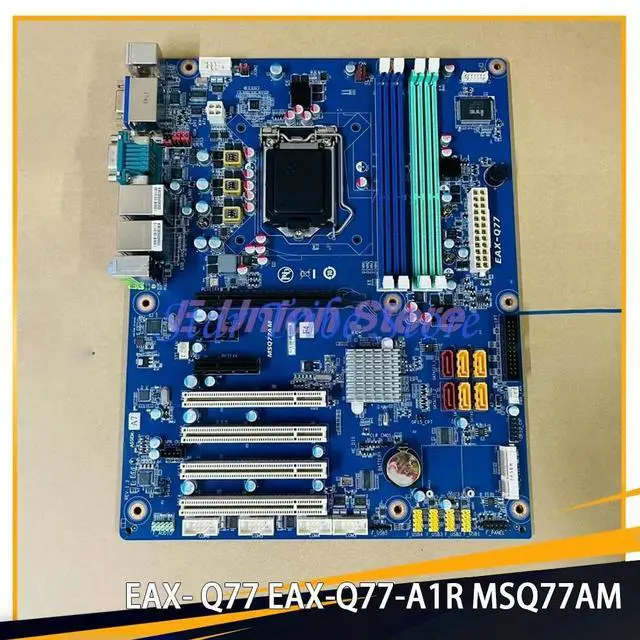 Alt view image 5 of 6 - EAX-Q77 EAX-Q77-A1R MSQ77AM 1155 Industrial Motherboard