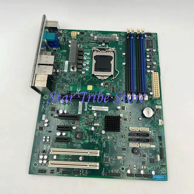 Alt view image 6 of 6 - Desktop Motherboard 2nd Generation i3 i5 i7 Series LGA1155 DDR3 1333MHz C7Q67-H
