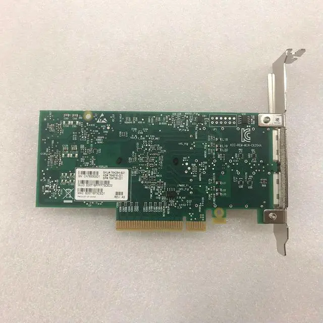 Alt view image 4 of 4 - 764284-B21 764736-001 764616-001 544+QSFP 10GB/40GB MCX354A Adptr Fast Ship