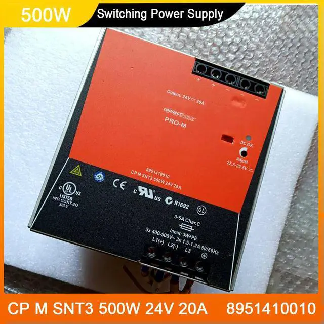 Alt view image 4 of 6 - Switching Power Supply CP M SNT3 500W 24V 20A 8951410010