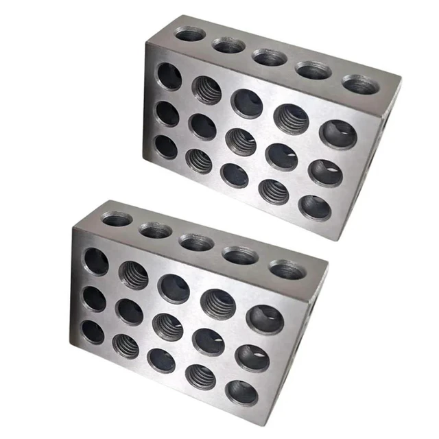 Alt view image 4 of 6 - For lwork Setups Setup Blocks High Strength Steel Setup Blocks Steel Blocks Steel Blocks Accuracy Ground Versatile Setup