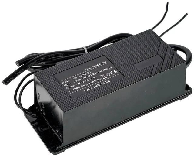Alt view image 4 of 6 - Electronic Transformer 166 X 65 X 55mm AC Neon Power Supply Flicker-Free Dimming For Continuous Operation Signs