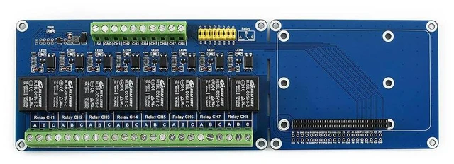 Alt view image 4 of 6 - :HRB8825 Stepper Motor HAT For Raspberry Pi, Drives Two Stepper Motors, Up To 1/32 Microstepping