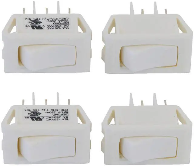 Main image of S97016971 Range Hood Light and Fan Parts Switch for Broan (2)