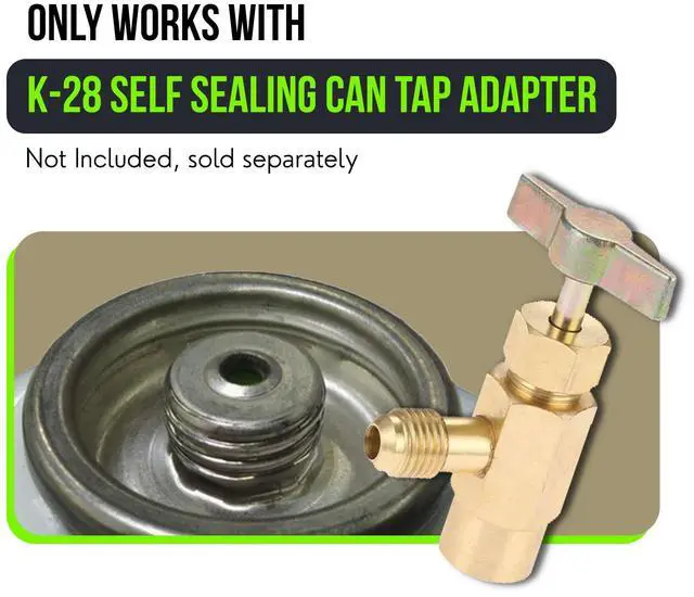 Alt view image 3 of 7 - R290 Refrigerant 3-Pack - 8oz Upright Charging Self Sealing Can - Can Stand Upright While Charging - Made In The USA (Adapter Not Included)