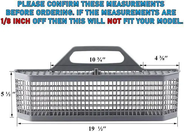 Alt view image 2 of 6 - UPGRADED Appliance WD28X10128 Silverware Basket Compatible with General Electric (GE) Dishwasher