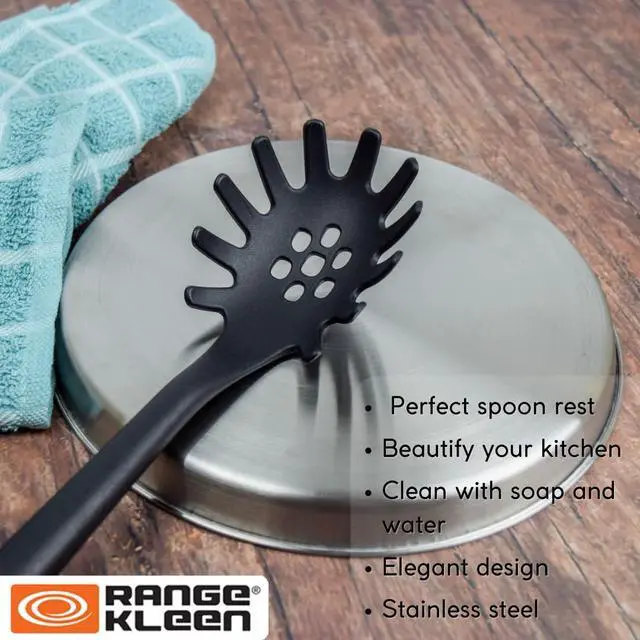 Alt view image 5 of 5 - 550 Stainless Steel Round Burner Kovers, Set of 4