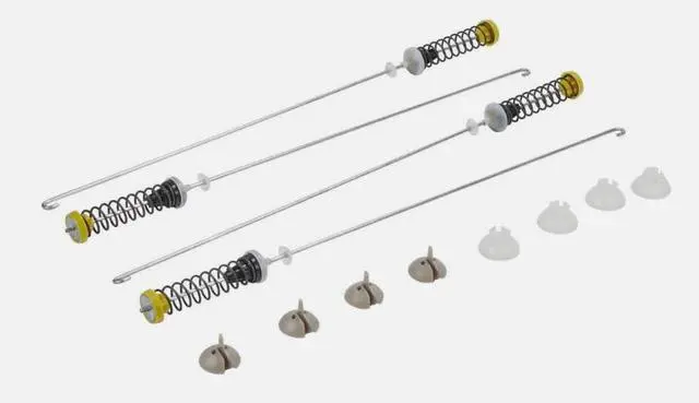 Alt view image 4 of 4 - W10780045 Genuine Washer Suspension Rod Spring Kit, 25-1/2 inReplacement for Whirlpool OEM
