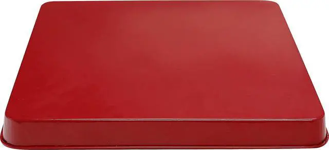 Alt view image 2 of 6 - Square Gas Stove Burner Cover Set, Set of 4, Red