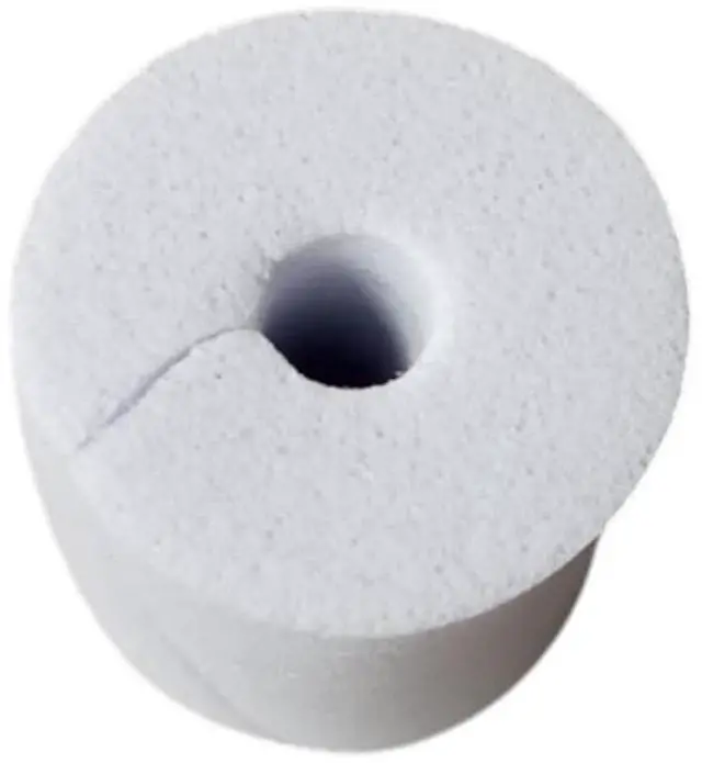 Alt view image 3 of 7 - Bounce-B-Gone BBG Replacement Foam Inserts for Whirlpool Suspension Rods 100ct Gray