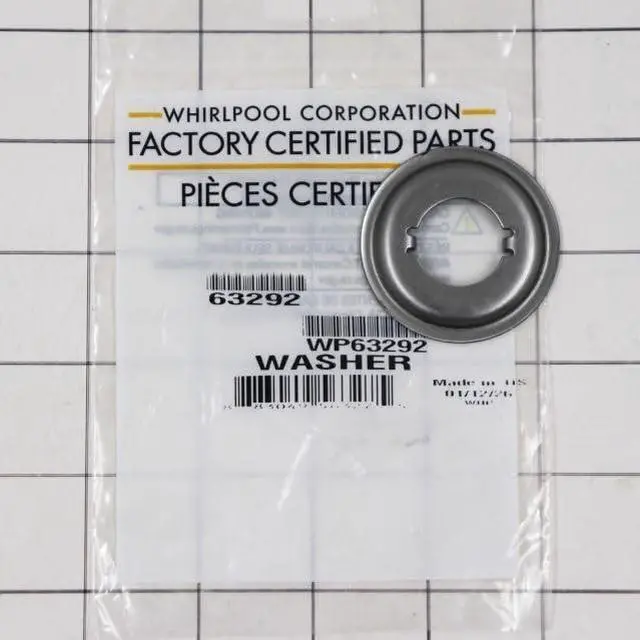 Main image of WP63292 Washing Machine Spin Tube Thrust Washer