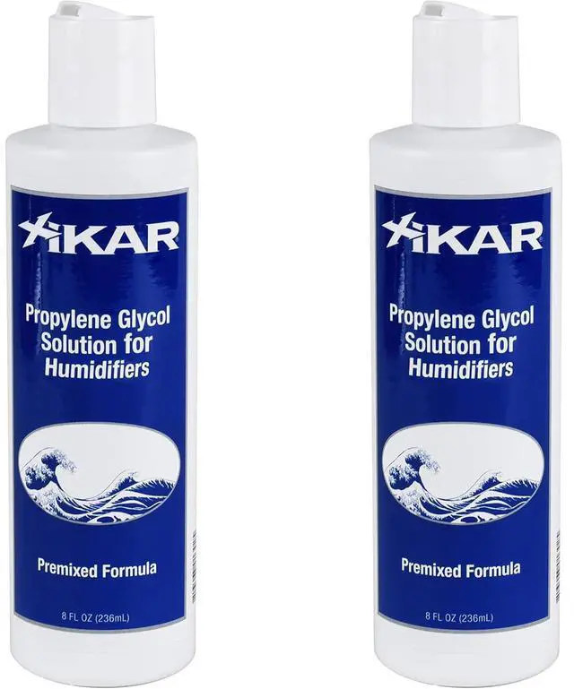 Main image of Humidor Solution - Premium Pre-Mixed Propylene Glycol for 70% Relative Humidity Maintenance for Reliable Humidification, 8 Fl Oz (Pack Of 2)