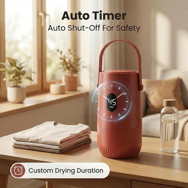Alt view image 4 of 7 - 2026 Upgraded Portable Clothes Dryer, Compact & Lightweight Travel Essential, Perfect for Camping, Hotel, and Small Apartments