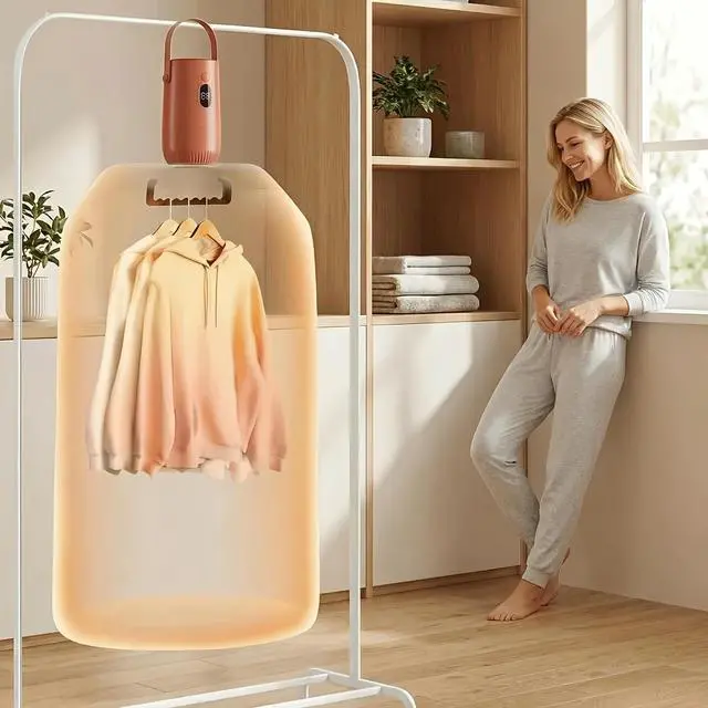 Alt view image 5 of 7 - 2026 Upgraded Portable Clothes Dryer, Compact & Lightweight Travel Essential, Perfect for Camping, Hotel, and Small Apartments