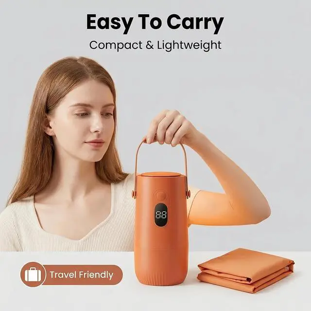 Alt view image 3 of 7 - 2026 Upgraded Portable Clothes Dryer, Compact & Lightweight Travel Essential, Perfect for Camping, Hotel, and Small Apartments