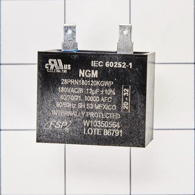 Alt view image 2 of 6 - WPW10350564 OEM Refrigerator Run Capacitor