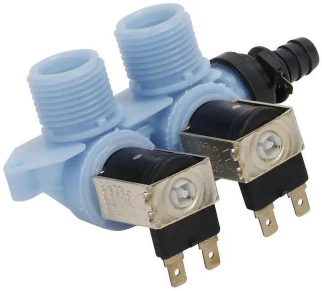 Main image of WP3979346 Genuine OEM Top Load Washer Water Inlet Valve Assembly Replacement Part - Replaces 8578342, 3979347, 3979346