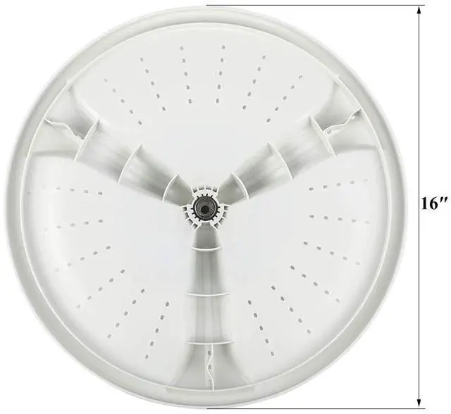 Alt view image 6 of 6 - UPGRADED Appliance W10902814 Washplate Compatible with Whirlpool Washer - W108396887
