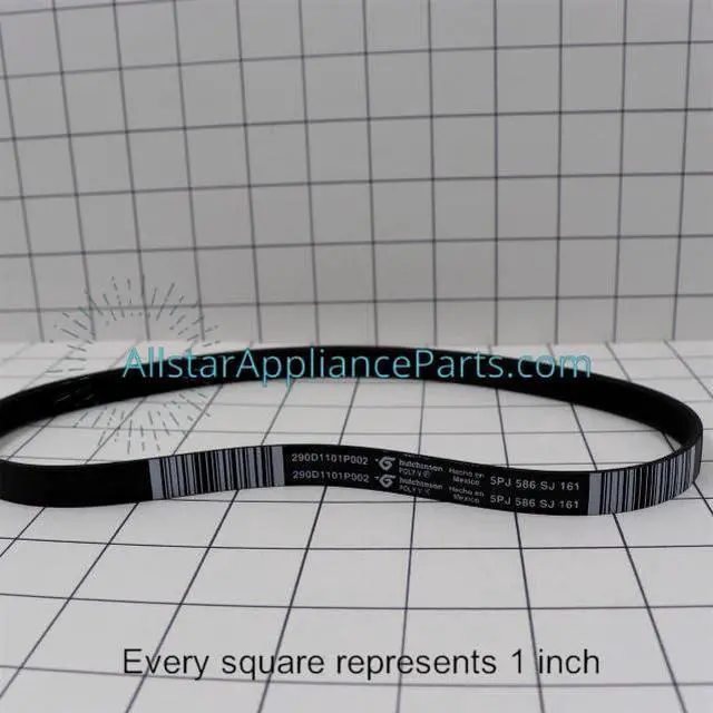 Alt view image 4 of 4 - WH01X24180 Washing Machine Drive Belt