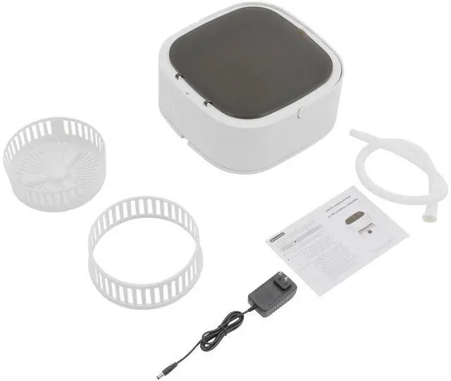 Alt view image 6 of 7 - Portable Washing Machine, 10L Large Capacity Portable Washing Machine - Foldable Mini Washer 3 Intelligent Modes for Deep Cleaning Underwear, Socks, Clothes, Pet Supplies