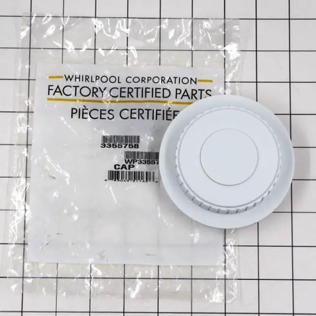 Main image of WP3355758 Washing Machine Agitator Cap