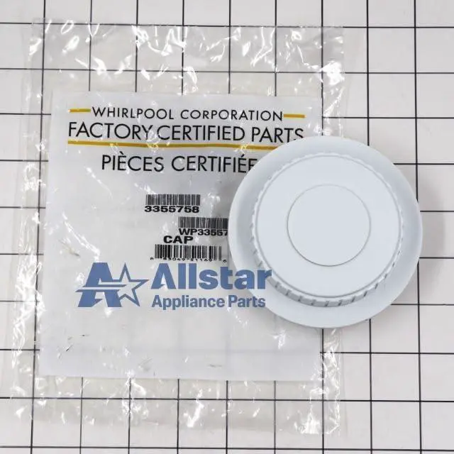 Alt view image 2 of 5 - WP3355758 Washing Machine Agitator Cap
