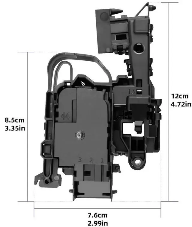 Alt view image 3 of 7 - 120V Washer Switch Door Lock Assembly DC34-00028A Fit for Samsung WF45R6300AV AW Washing Machine