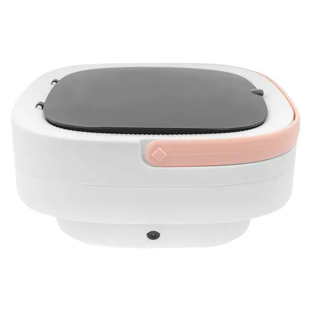 Alt view image 4 of 7 - Portable Washing Machine, 12L Large Capacity Laundry Washer Cleaning for Underwear, Baby Clothes and Small Clothes, Mini Washer Foldable Washing Machine for Apartments Dorm Camping (Pink)