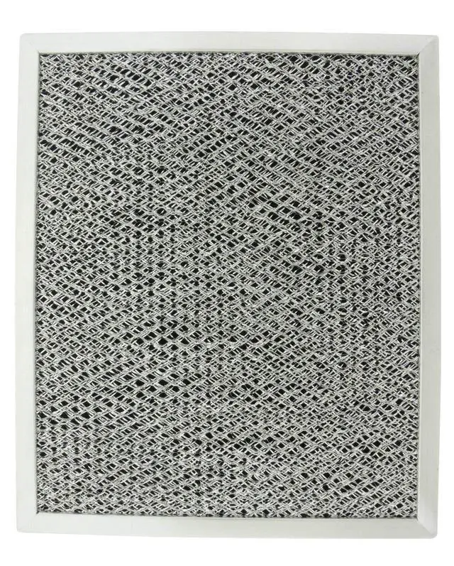 Alt view image 3 of 6 - 2 Pack 97007696 Range Hood Grease Mesh Charcoal Carbon Combo Filter Replacement for Broan Nutone 6105C, 41F, 97005687 - Size 8.75 x 10.5 x.44 Inches