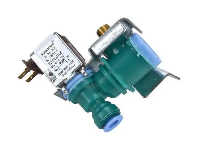 Main image of W10865826 Genuine OEM Refrigerator Water Inlet Valve Replacement Part - Replaces W10872966, WPW10394076, W10726788, and more