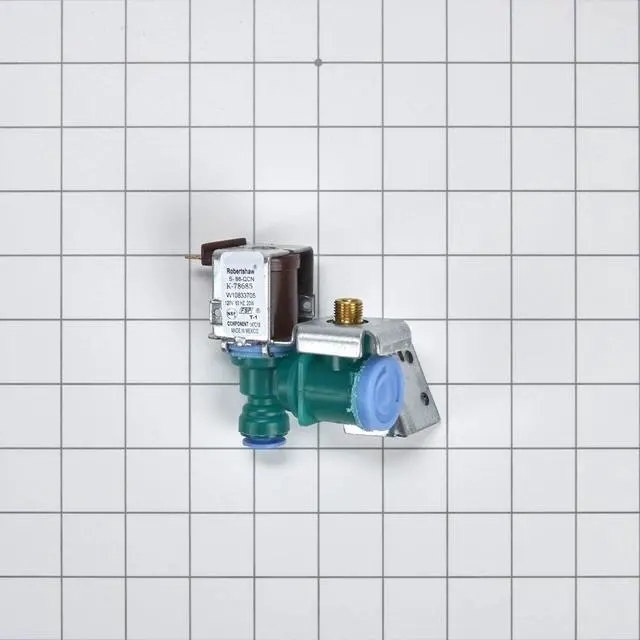 Alt view image 2 of 3 - W10865826 Genuine OEM Refrigerator Water Inlet Valve Replacement Part - Replaces W10872966, WPW10394076, W10726788, and more