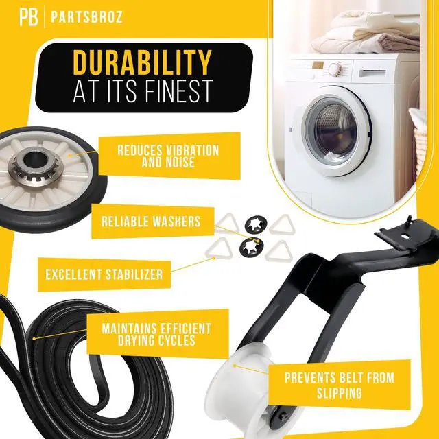 Alt view image 5 of 7 - Dryer Repair Kit for Amana NGD4705EW1