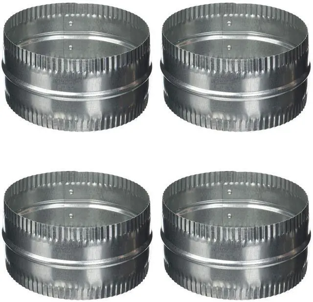 Main image of #246 6" Aluminum Duct Connector, 4 Pack