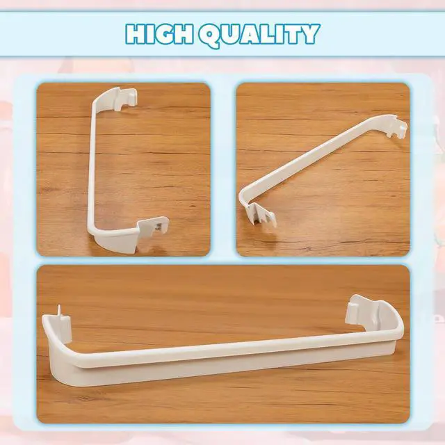 Alt view image 3 of 7 - 240535201 (Middle) Replacement Refrigerator Door Rack Compatible with Electrolux Frigidaire Gibson Kelvinator Westinghouse Refrigerator Door Shelf
